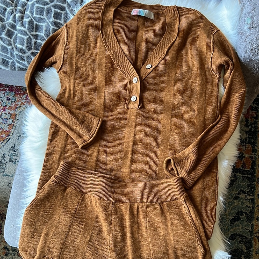 Free People Venice Sweater Matching Set - Picture 5 of 6